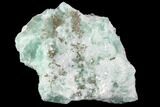 Pyrite & Fluorite In Quartz - Fluorescent #92098-1